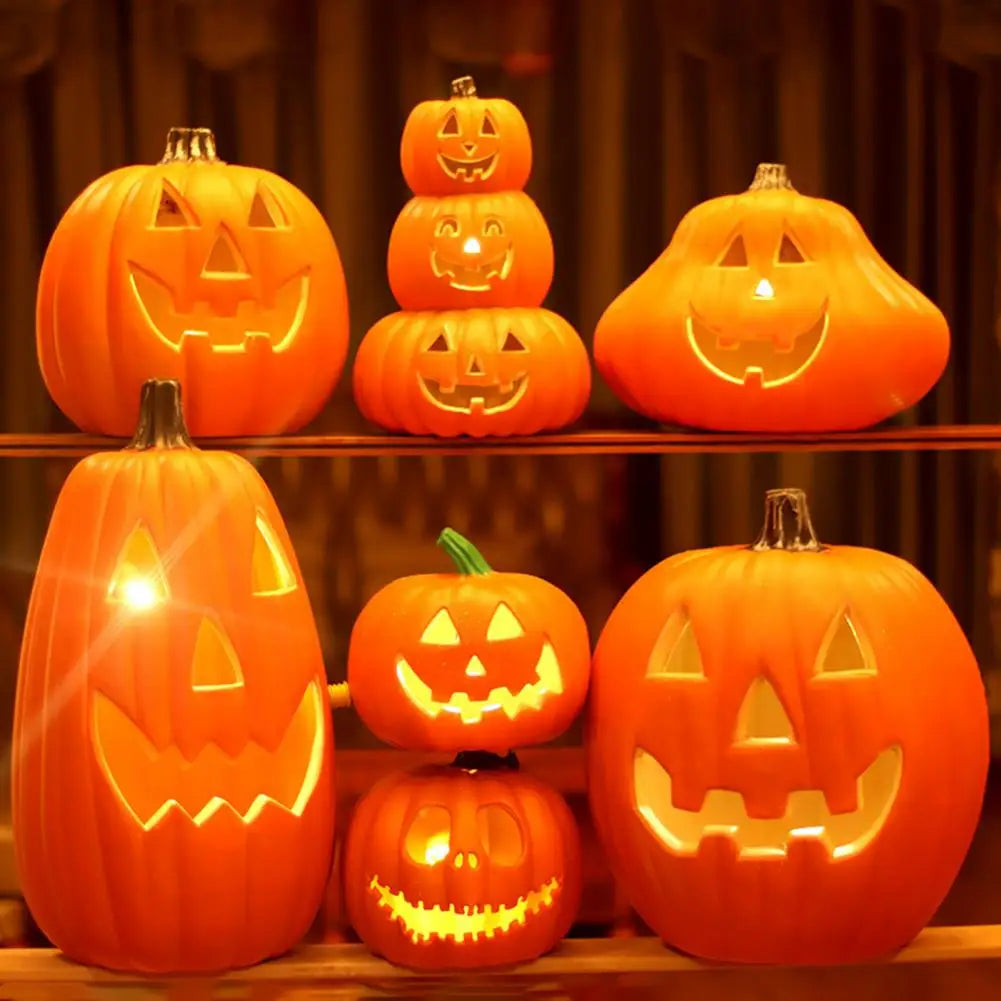 Halloween Decor Pumpkin Lamp Spooky LED Scene Layout Home Decoration Halloween Decoration Home Decoration Accessories