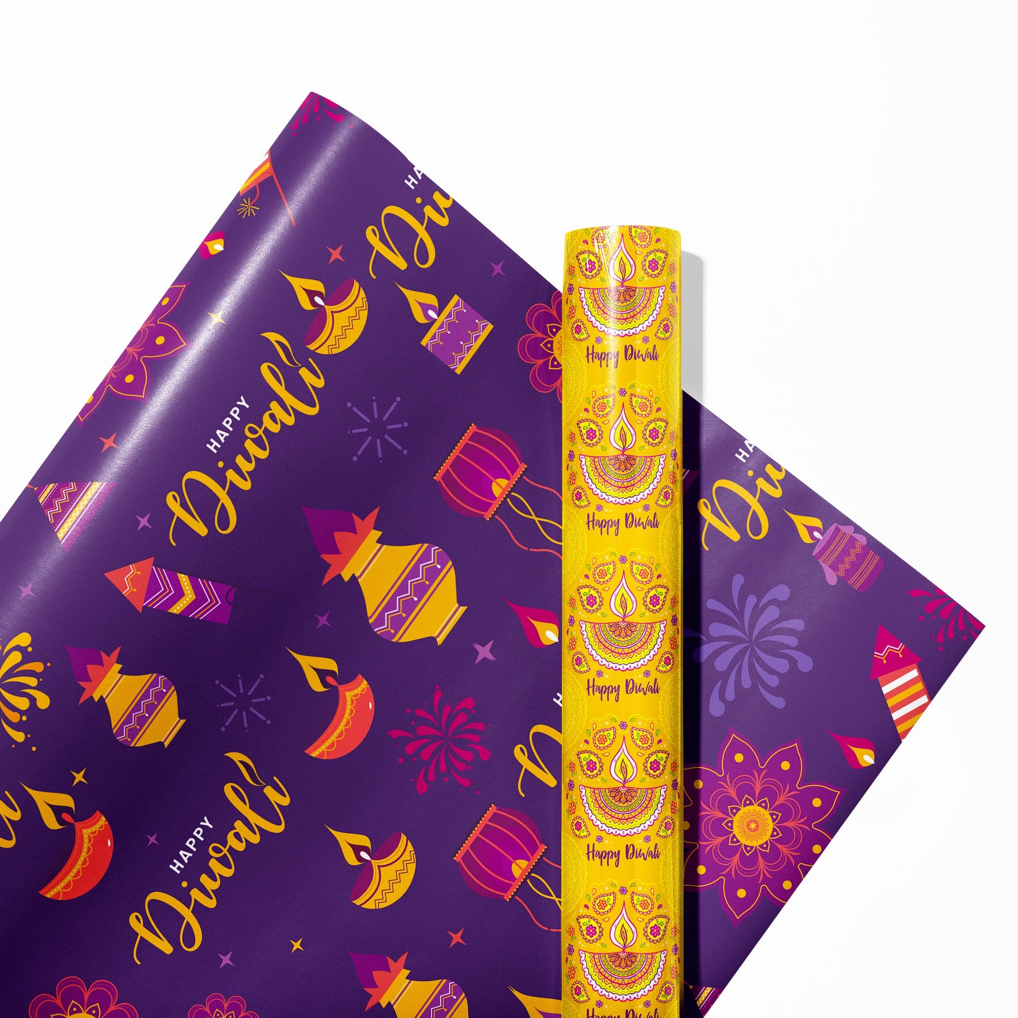 12pcs Diwali Festival Wrapping Material Paper Baby Shower Party Gifts Decorative Packing Craft Papers