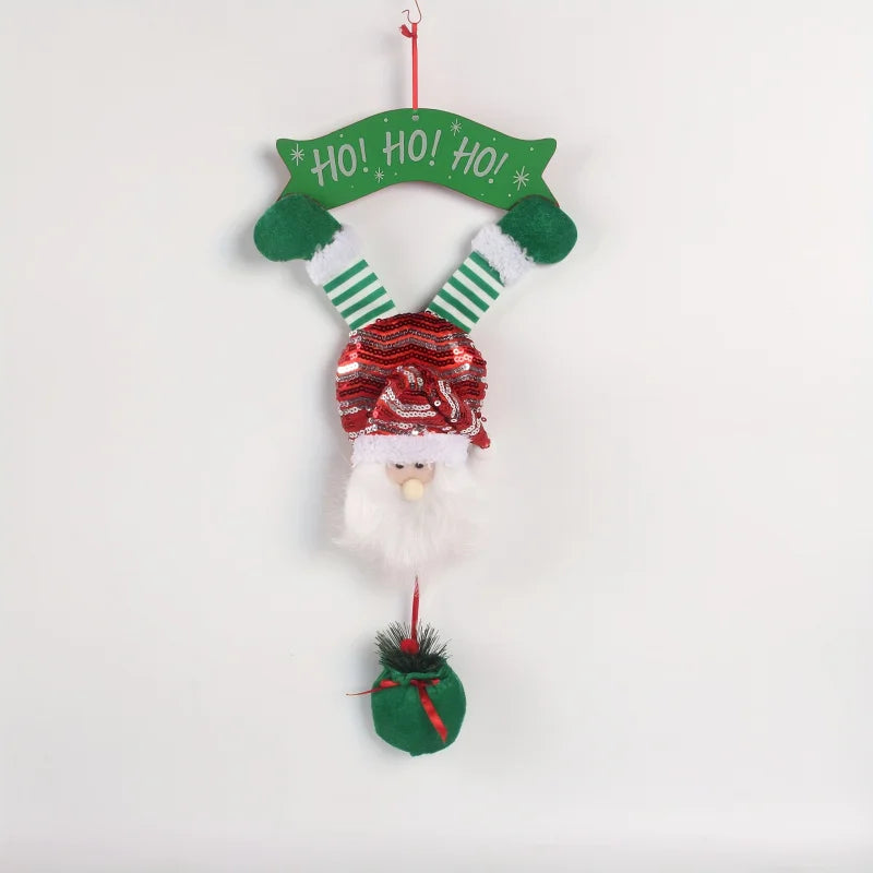 Christmas Tree Decorations, Pendant Ornaments, Perfect for Holiday Party Hotel Decoration, Soft Fabric Christmas Gifts