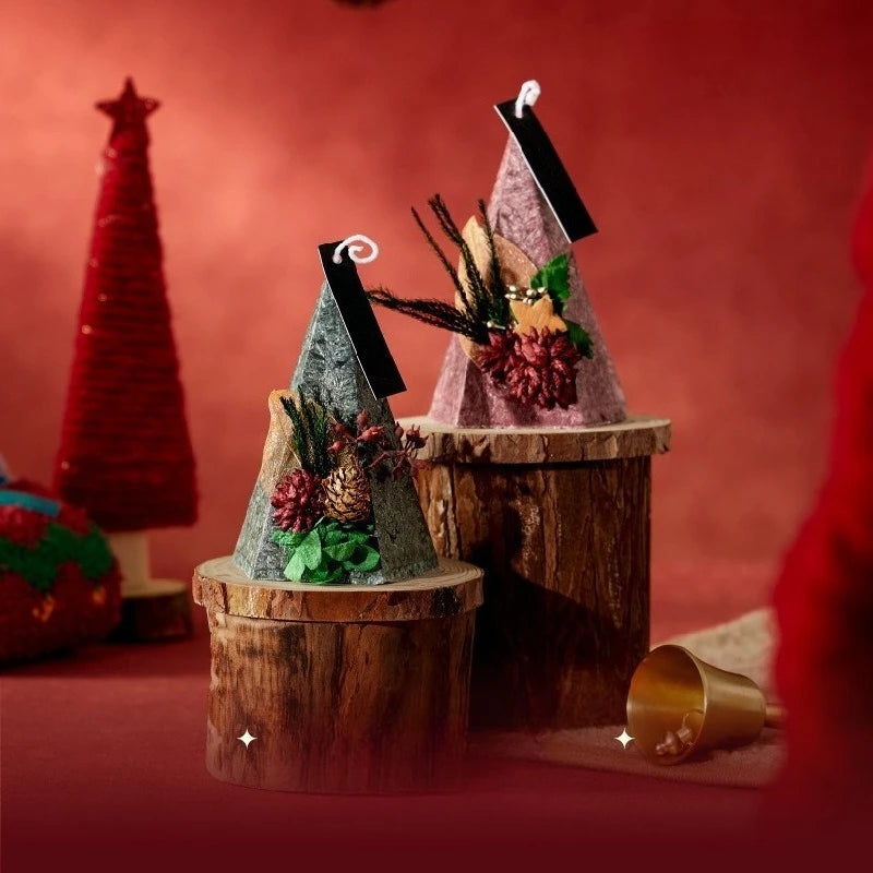 Christmas Tree Decoration Aromatherapy Candles Household Ornaments Christmas Gifts Souvenirs Atmosphere Decoration