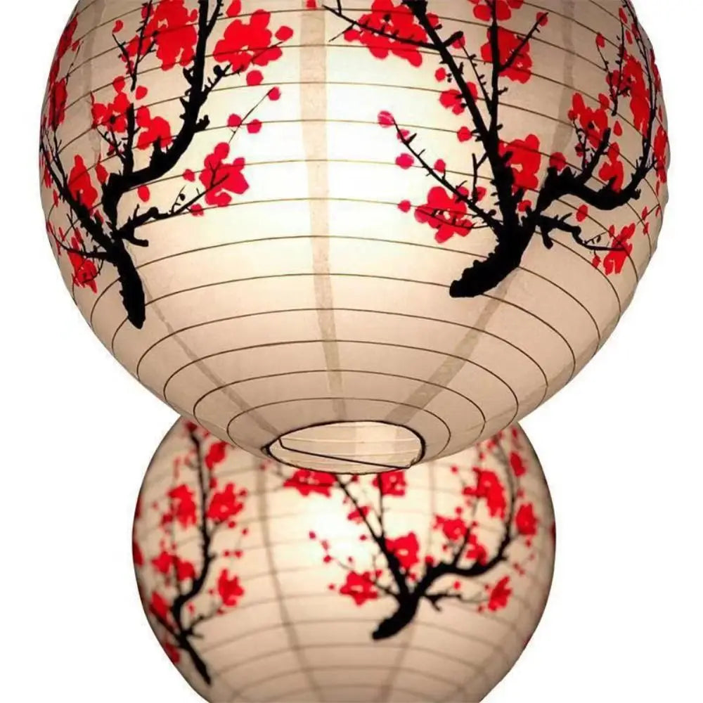 Hanfu matching Mid-autumn Festival National Day Toys Gifts Home Decoration Flower Lantern Round Lamp Lampshade Paper Lantern