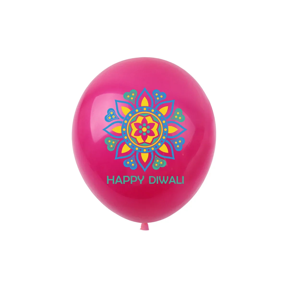 20Pcs Happy Diwali Theme 12inch Latex Balloons Background Photo Props for India Diwali Festival Birthday Party Decoration