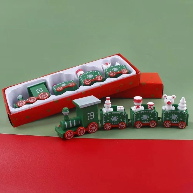 Christmas Train Merry Christmas Decorations For Home 2025 Cristmas Ornament Xmas Navidad Noel Gifts Happy New Year 2026 Gifts