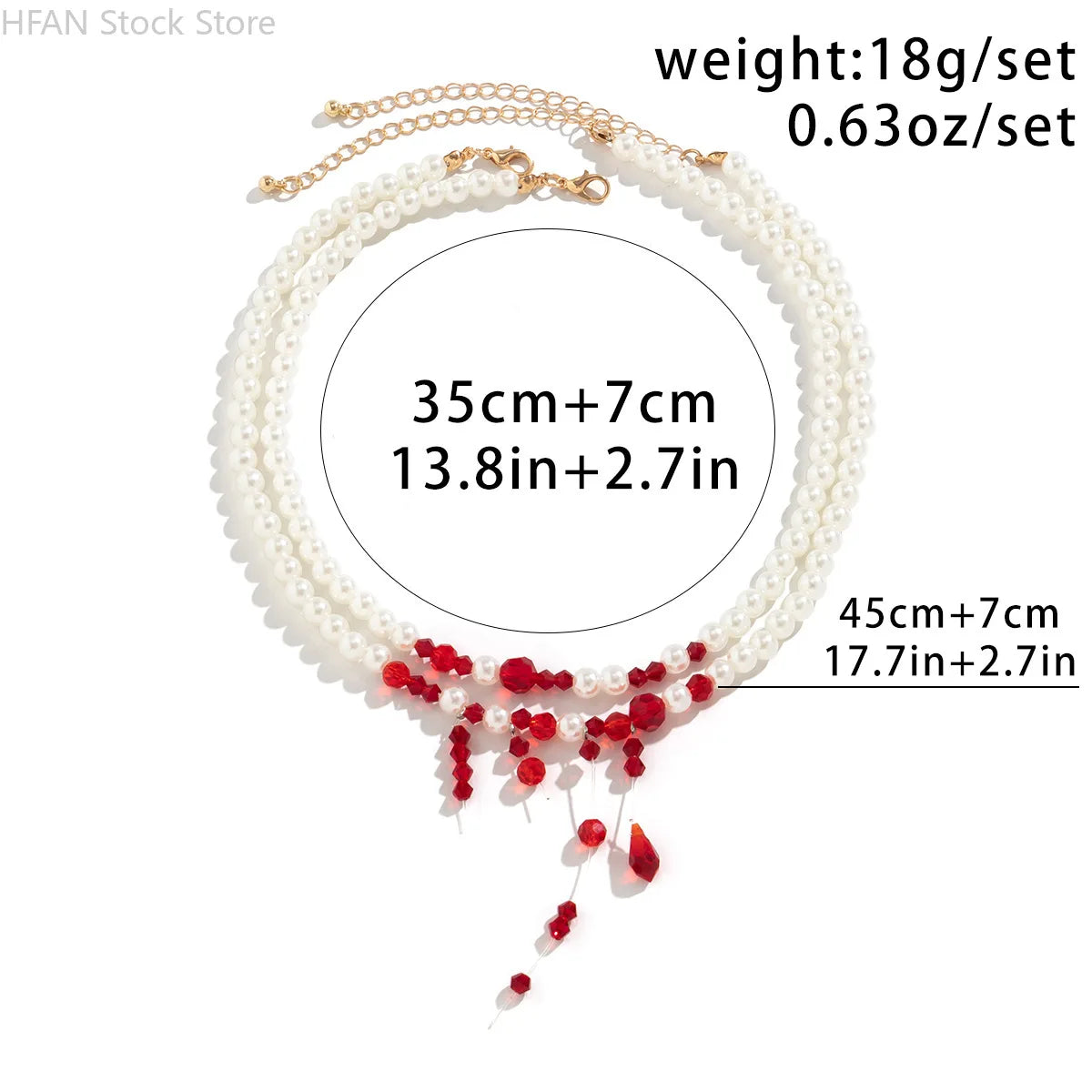 Necklace Dripping Blood Imitation Pearls Womens Necklace Halloween Choker Gothic Style Pearls Creative Tassel Choker Necklace