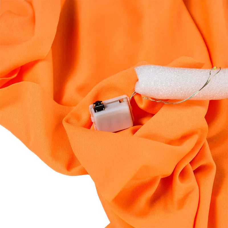 Halloween Ghost LED Light Hanging Ghost Home Decoration Outdoor Ghost House Bar Hanging Light Horror Prop Party Decoration