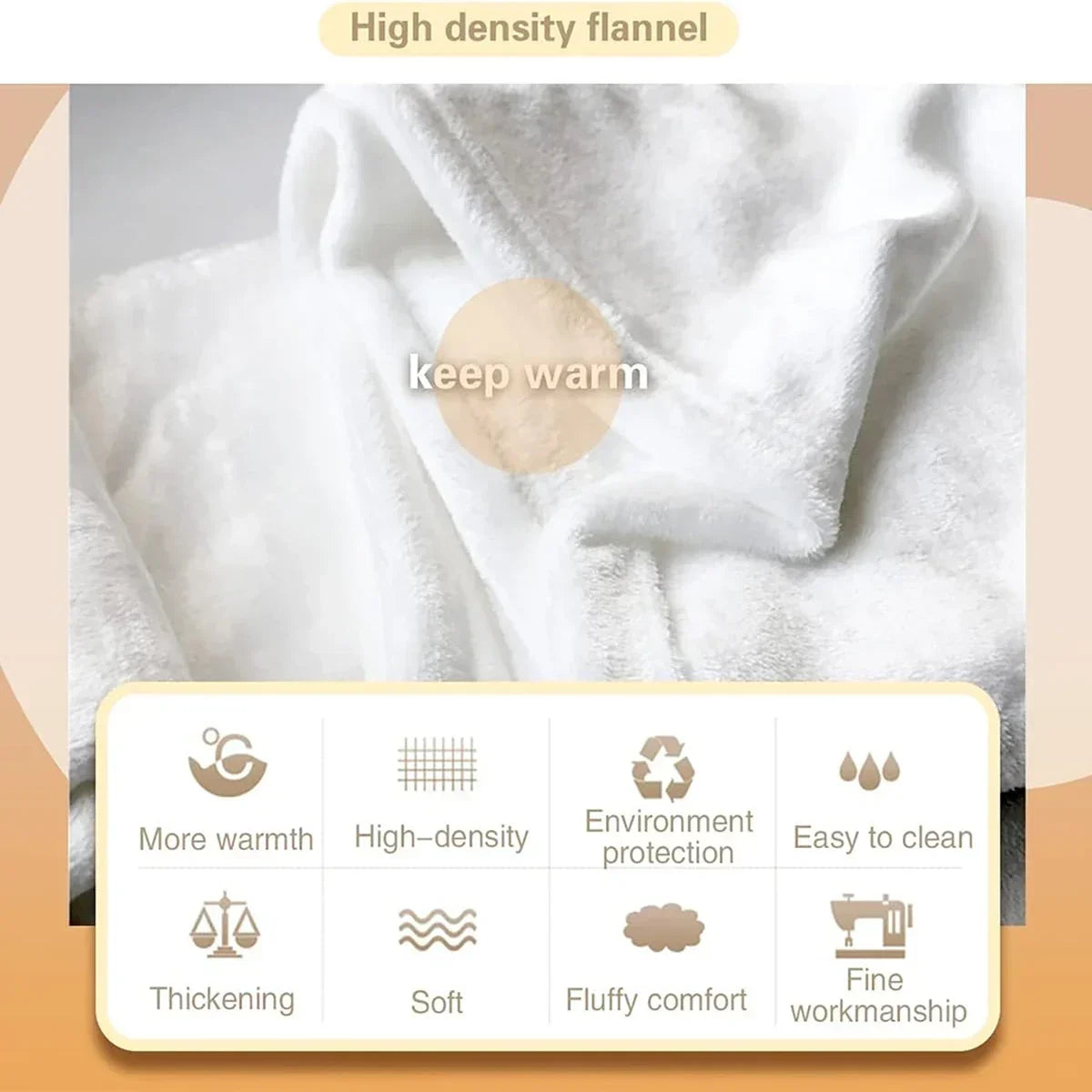 Halloween Pumpkin & Leaf Patterned Soft Fleece Blanket for Cozy Nights Flannel blanket, soft and comfortable, gift