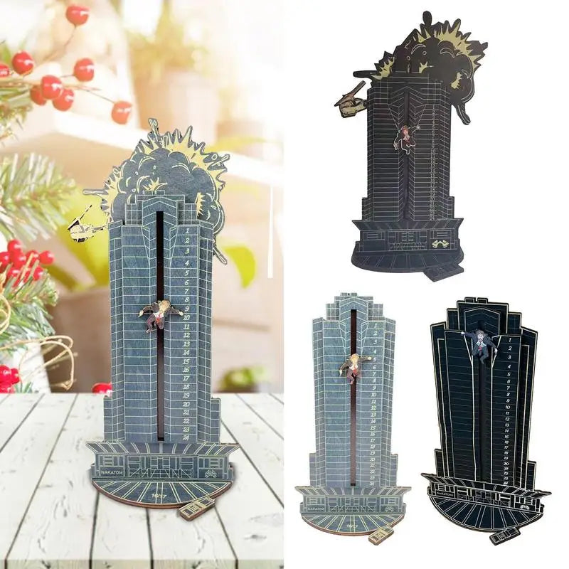 Christmas Die Hard Advent Calendar 24 Days Countdown Hans Gruber Falling Dauntless Man Christmas Gifts Party Centerpieces Decor