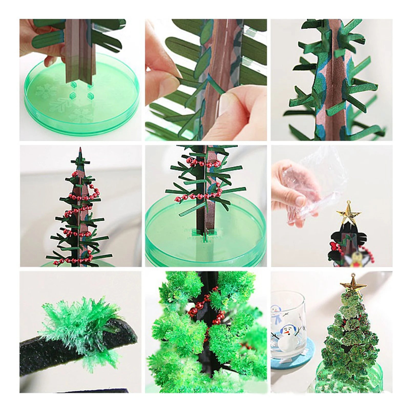 Christmas  Growing Tree Interesting al Growth Tree Tabletop Toys for Kids Adults Xmas New Year Gift