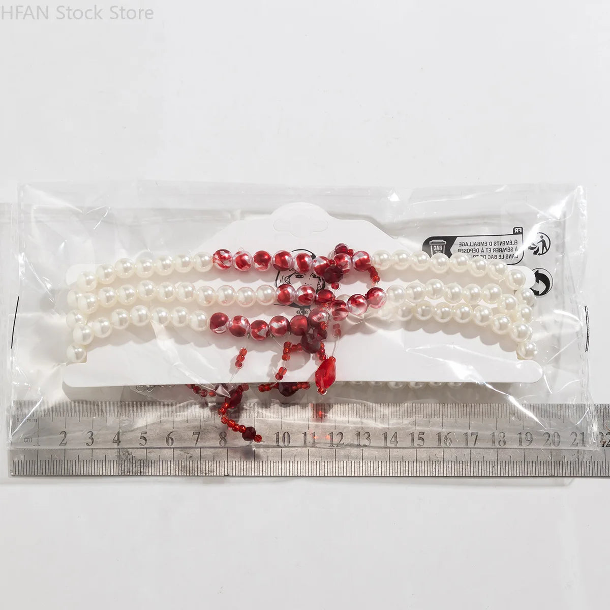 Necklace Dripping Blood Imitation Pearls Womens Necklace Halloween Choker Gothic Style Pearls Creative Tassel Choker Necklace