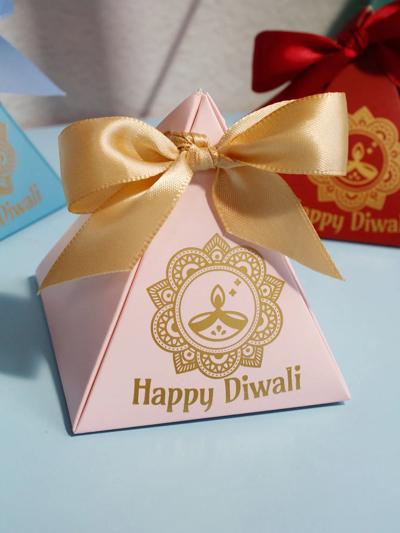 Happy Diwali Candy Box, Indian Festival Decoration Festival, Halloween, Exquisite Gift Box Candy, Chocolate