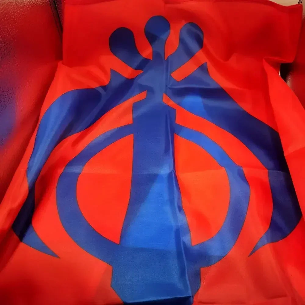 Sikh Flag 90x150cm Indian Sikhism Religion Banner Outdoor Polyester Decor