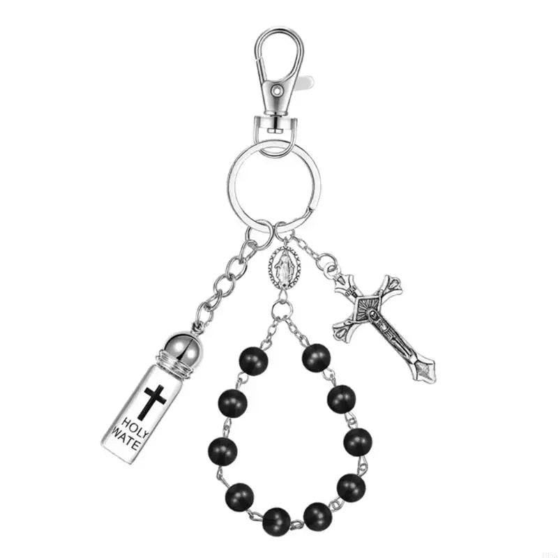 Elegant Holy Water Bottle Glass Holy Water Container Featurings Silver/Gold color Lid For Spiritual Ritual Collectors Dropship