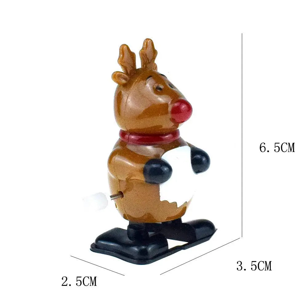 Christmas Decoration Jumpy Toys Snowman Santa Claus Penguin For Festive Party Supplies Children Kindergarten New Year Gifts