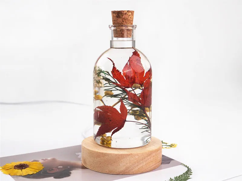 Wood Desktop Decorative Lights Light Base Night Light Wooden Led Usb Display Light Display Stand Lamp Holder Lamp Art Ornament