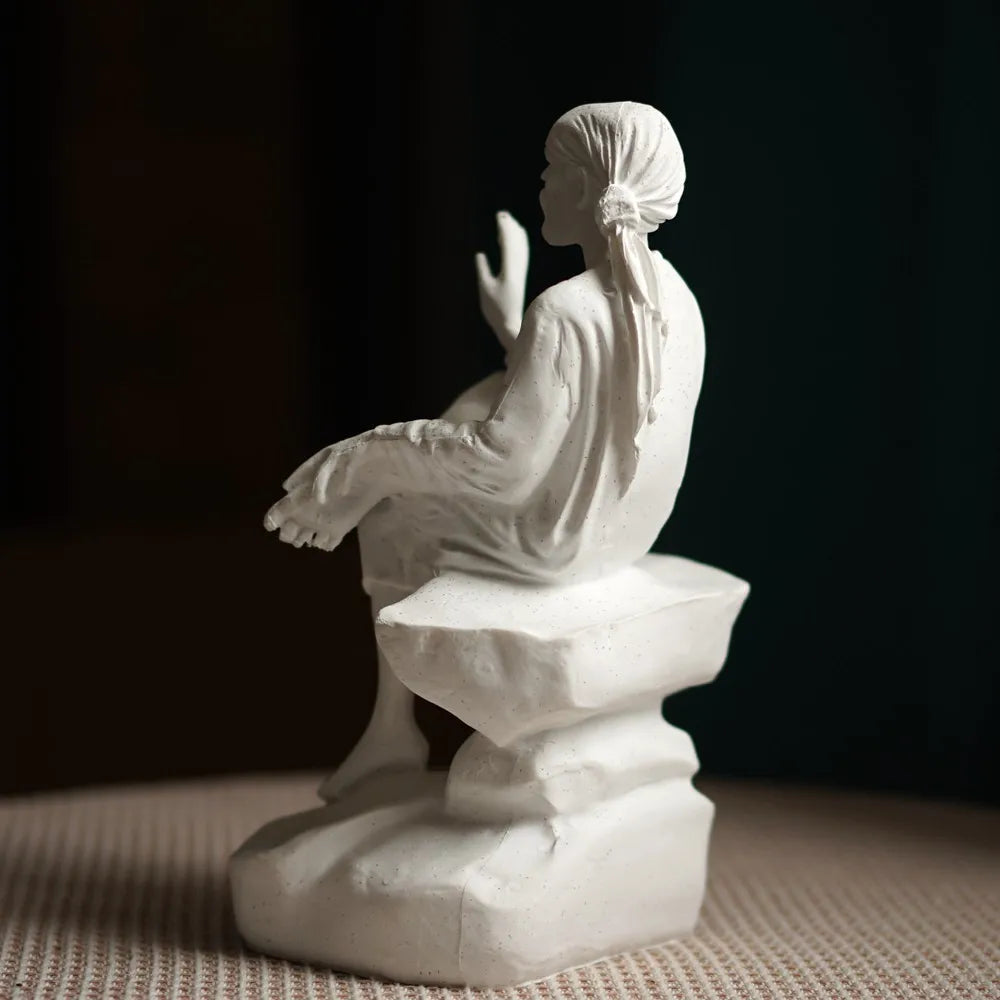 Vilead Resin Indian Ganesha Shiva God Statue Sai Baba Shirdi Sculpture Lord Hanuman Hindu Buddha Religious Fengshui Home Decor