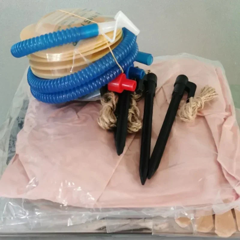 Halloween Props Decorations Outdoor Props Inflatable Mannequins Haunted Mansion and Secret Room Scary Atmosphere Decoration