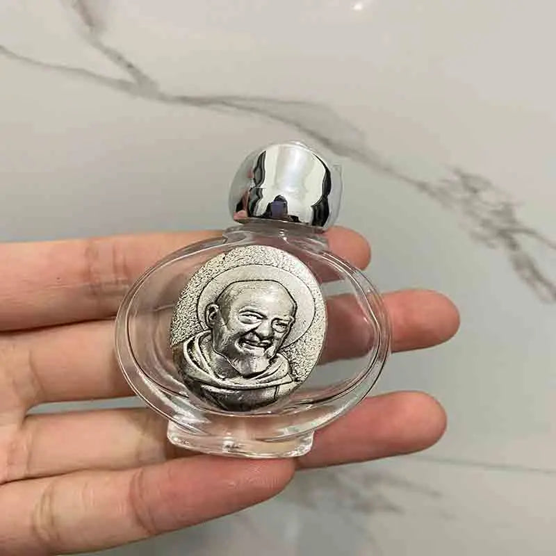 15 types of holy water Jesus bottle religious cross bottle Christian Virgin sculpture bottle, holy water bottle