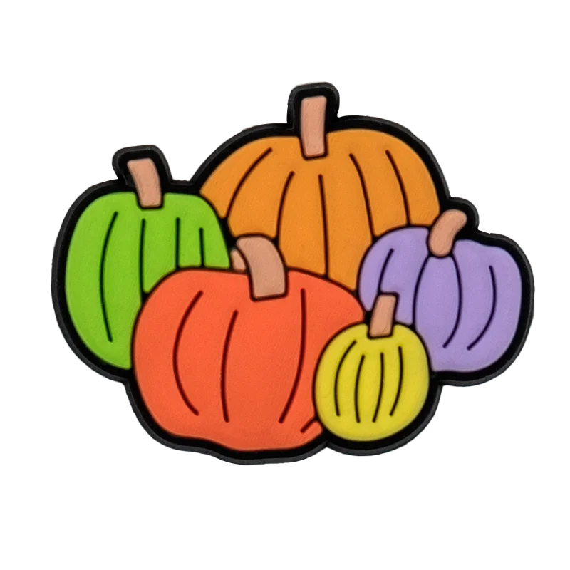 1pcs PVC Halloween Witches Shoe Charms for Women Men Girls Kids,Pumpkins Trick Or Treat Shoe Decorations Pins,Clog Buckles Gifts