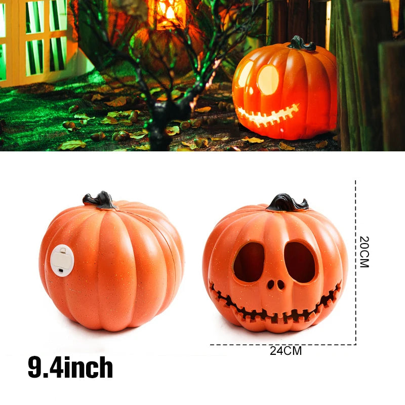 Halloween Decoration Pumpkin Led Lights Festival Accessories Outdoor Yard/garden Decor Horror Party Scream Ghostface Halloween