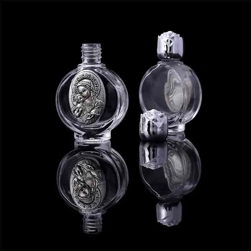 15 types of holy water Jesus bottle religious cross bottle Christian Virgin sculpture bottle, holy water bottle