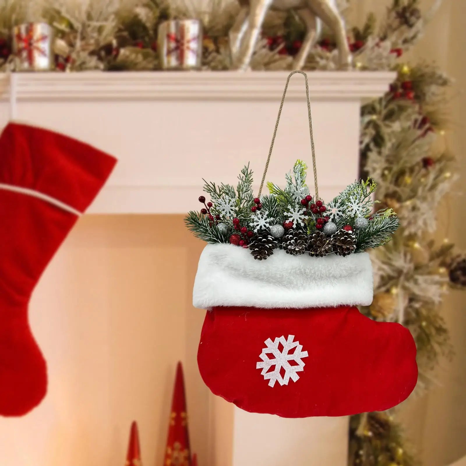 Christmas Stocking Christmas Tree Hanging Decoration Holiday Party Decoration
