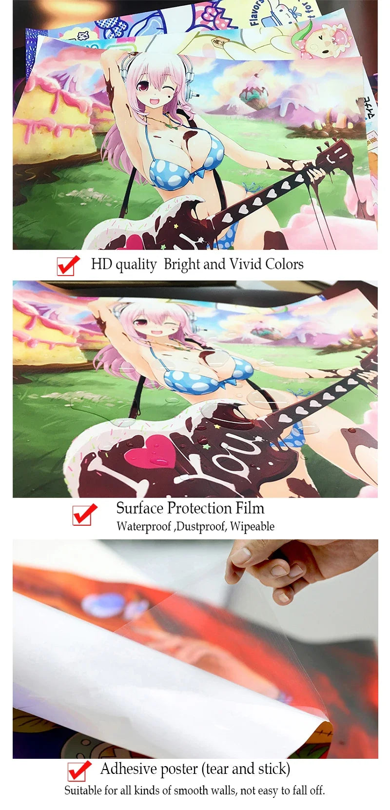 Modern Hindu God Anime Posters Sticky Whitepaper Sticker DIY Room Bar Cafe Kawaii Room Decor