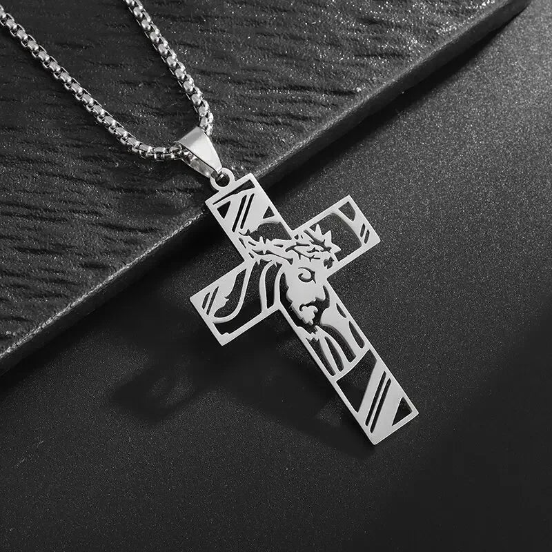 Vintage Hindu Symbols Rune Amulet Pendant Necklace Charm Men\'s Religious Style Prayer Amulet Jewelry Gift