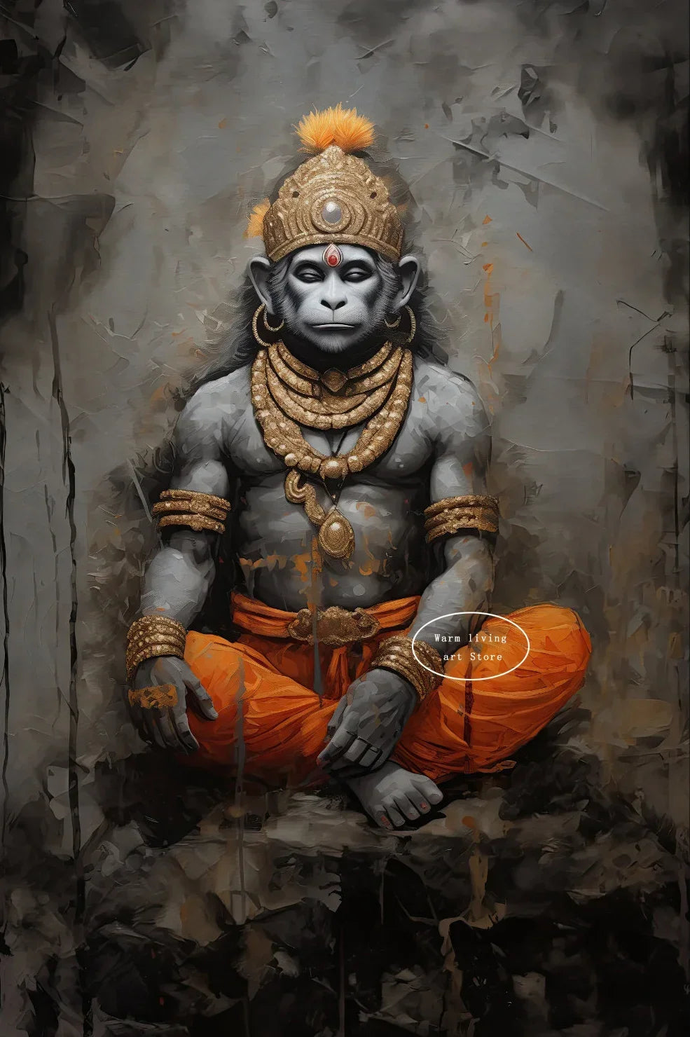 Lakshmi Krishna Buddha Shiva Ganesha Hindu Deity Canvas Wall Art  Spiritual Home Decor Posters  Prints