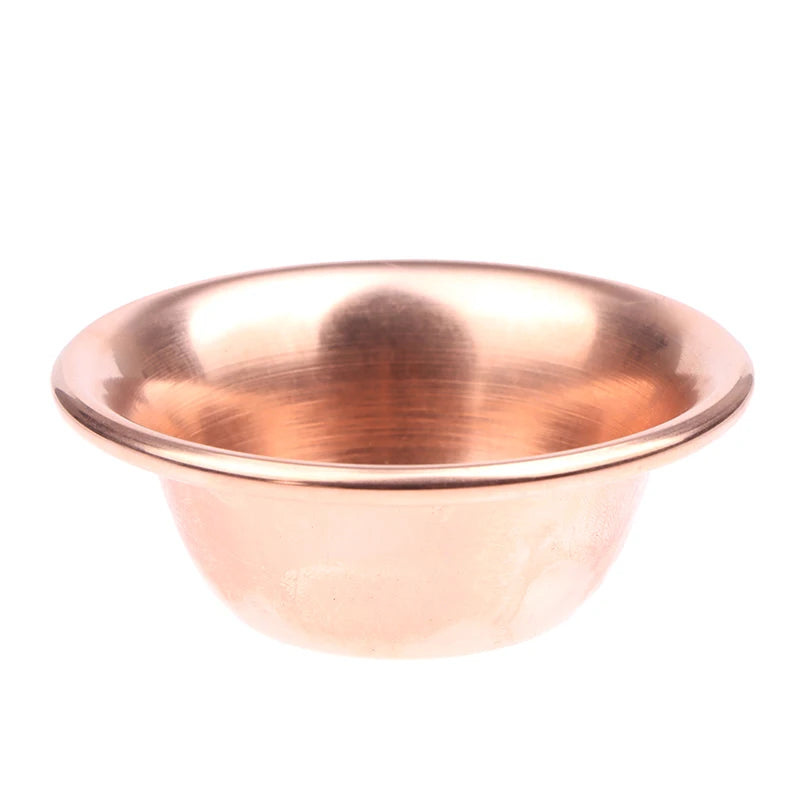 Pure Copper Water Supply Bowl Handmade Holy Water Bowl For Buddha Buddhist Supplies Fine Polished Water Supply Bowl