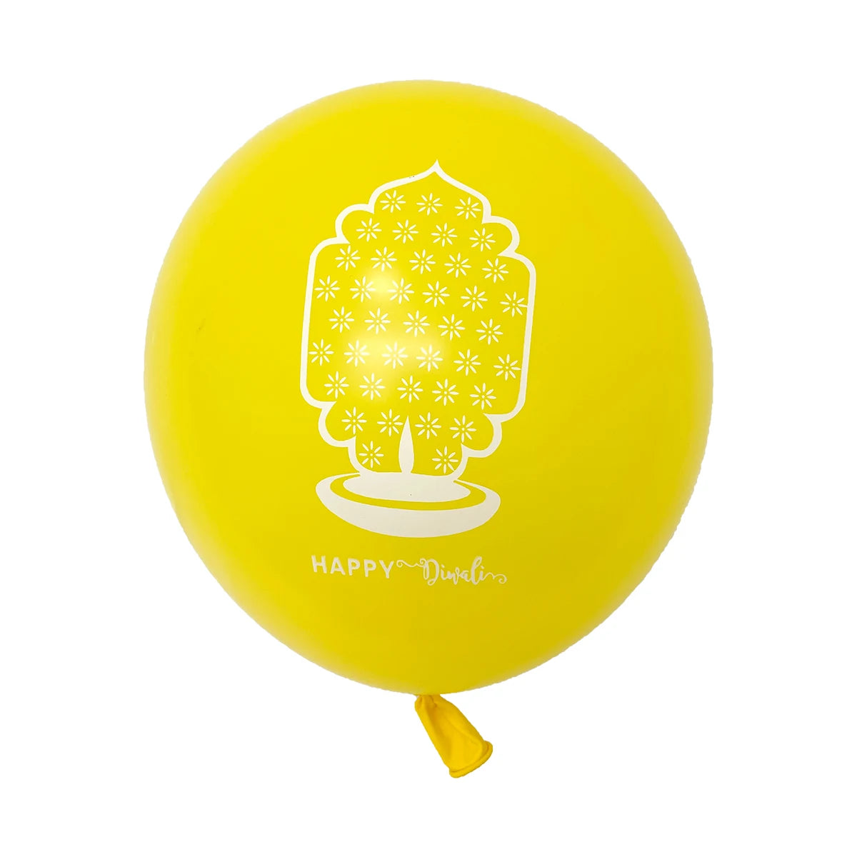 10Pcs Diwali Theme Latex Balloon Diwali Party Decoration Indian Diwali Lotus Elephant Balloons Happy Diwali Party Inflate Globos