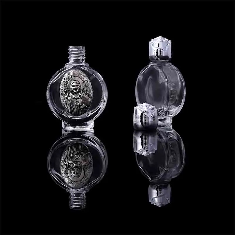 15 types of holy water Jesus bottle religious cross bottle Christian Virgin sculpture bottle, holy water bottle