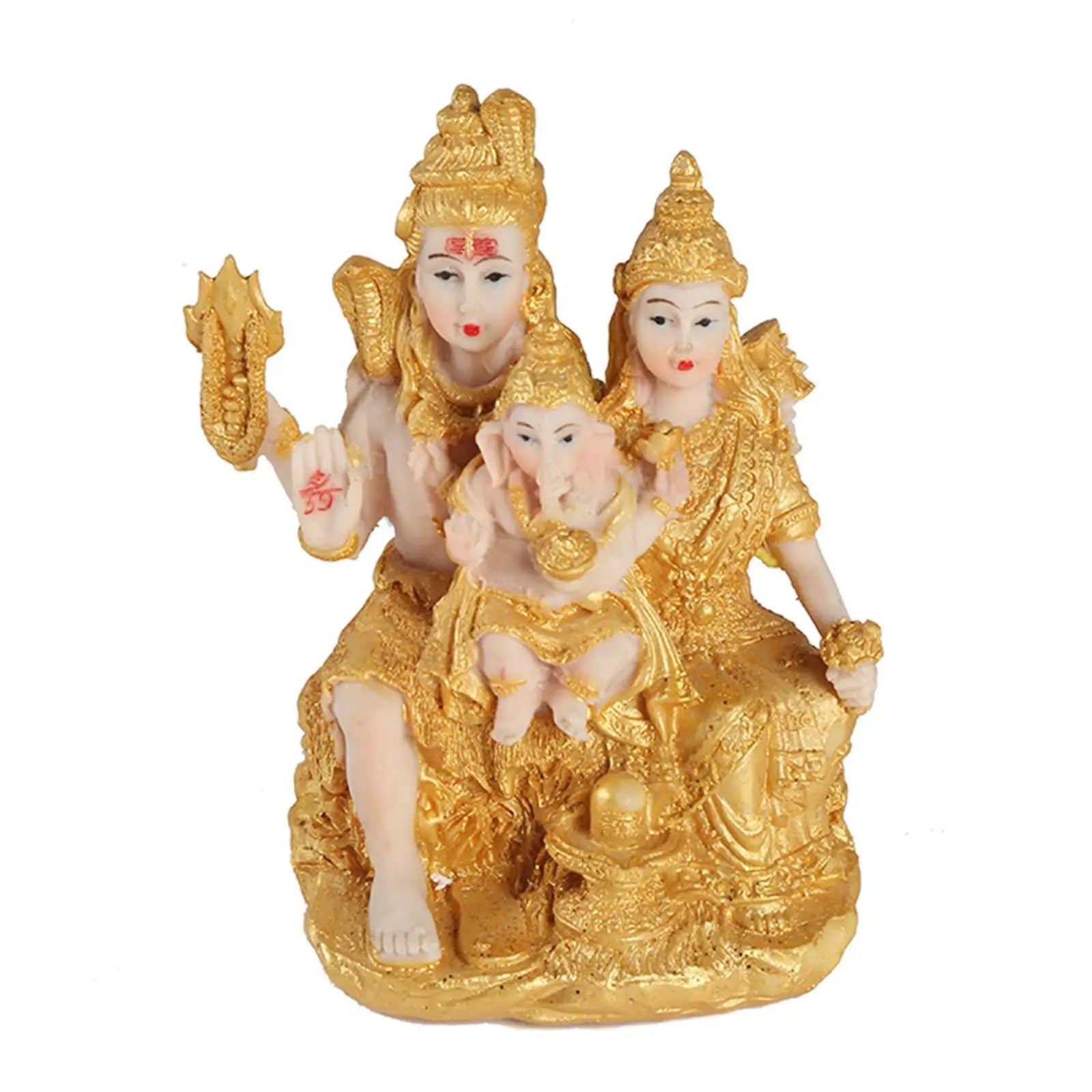 Hindu Deity Hindu Decoration Holding Baby Fengshui Gifts Buddha Statue for Altar