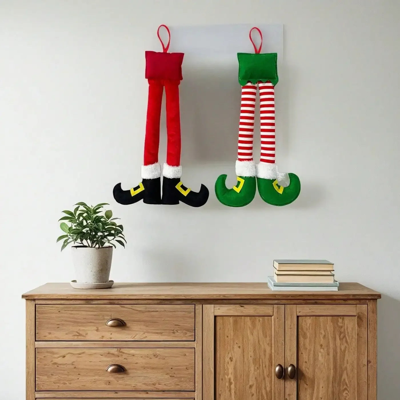 Christmas Elf Santa Legs Car Accessories Christmas Decor for Home Xmas Tree Pendants Ornaments Gifts Happy New Year Home Decor