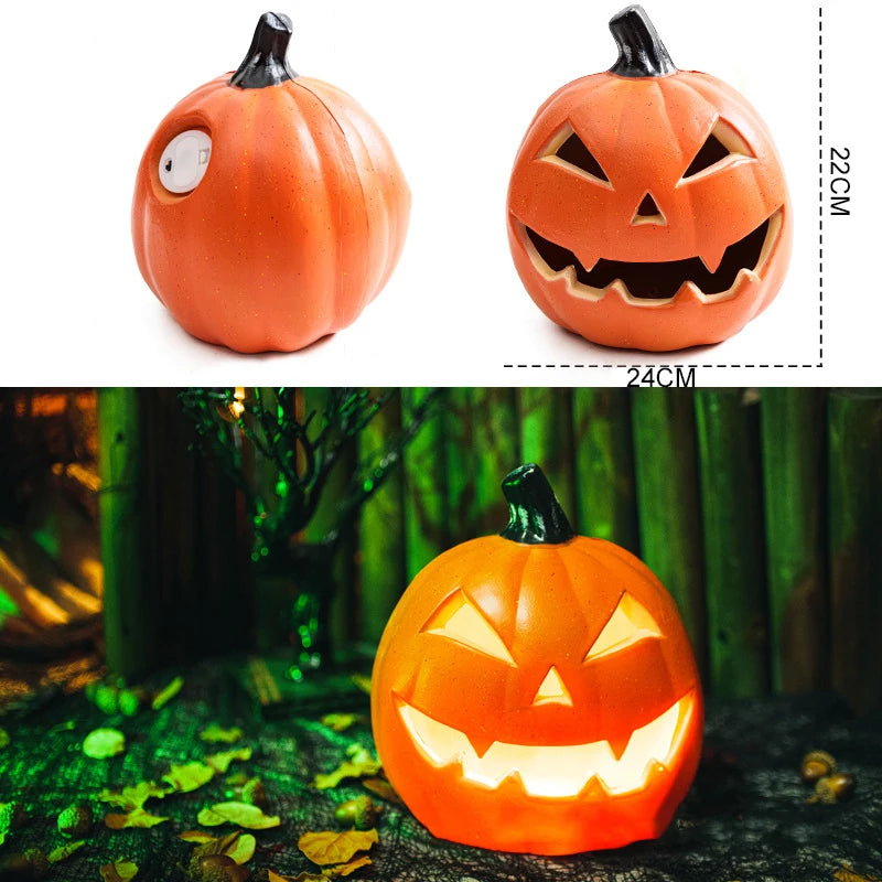 Halloween Decoration Pumpkin Led Lights Festival Accessories Outdoor Yard/garden Decor Horror Party Scream Ghostface Halloween