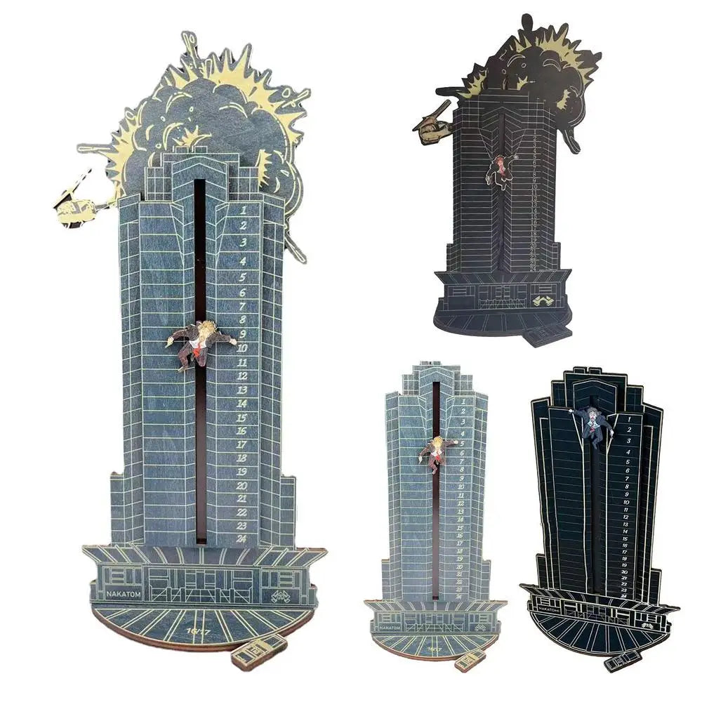 Christmas Die Hard Advent Calendar 24 Days Countdown Hans Gruber Falling Dauntless Man Christmas Gifts Party Centerpieces Decor