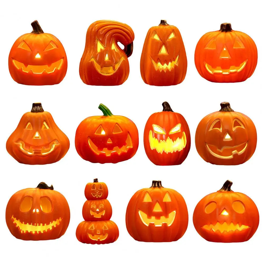 Halloween Decor Pumpkin Lamp Spooky LED Scene Layout Home Decoration Halloween Decoration Home Decoration Accessories