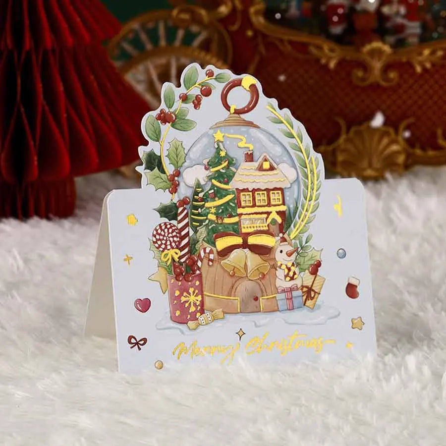 Christmas Card, Set of 30 Holiday Greeting Cards for Business Gifts, Customer Appreciation, and Family Festive Wishesf