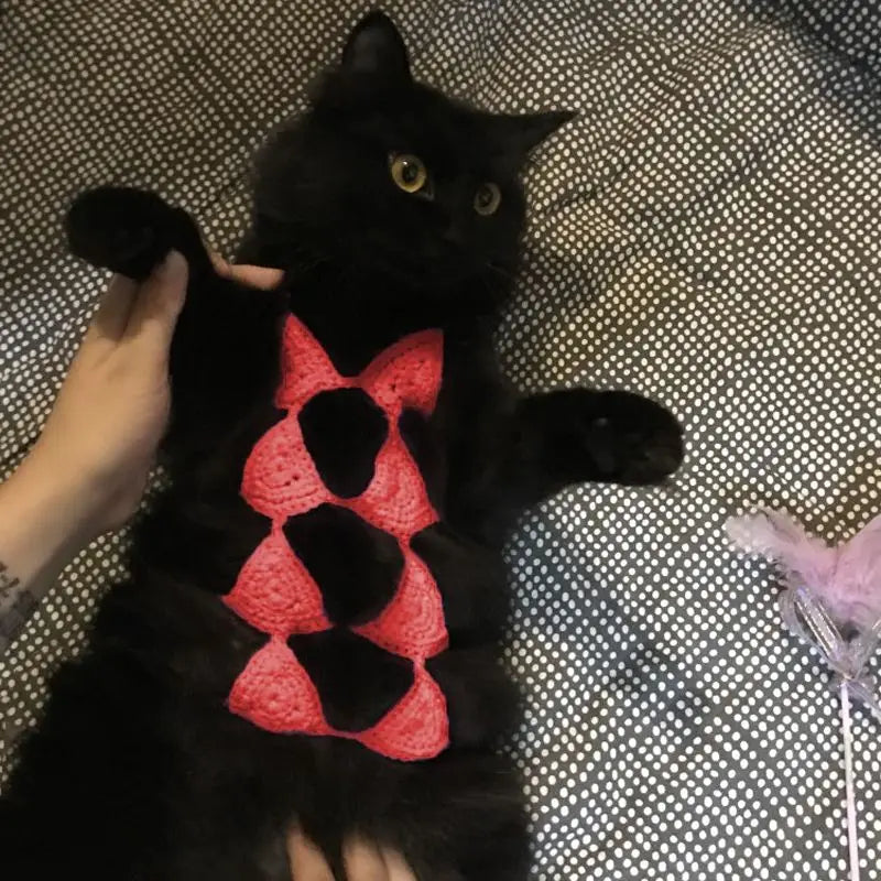 Funny Cat Clothes Cosplay Cat Bikini Sexy Pet Underwear Cat Bra Halloween Dress Pet Bikini Clothing Festival Party Clothing