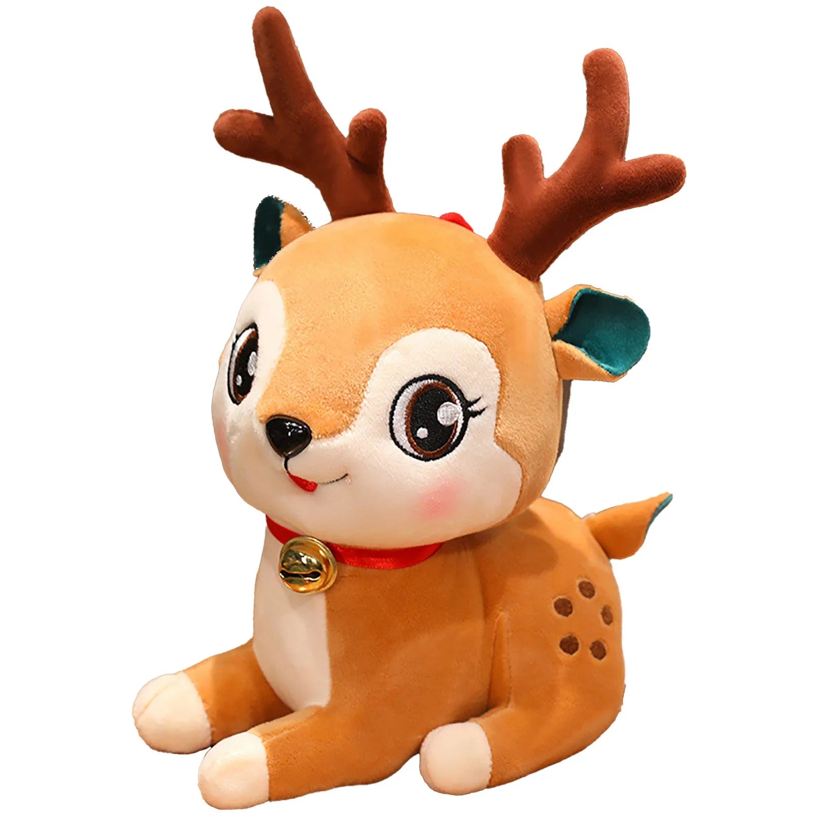 Christmas New Hot Sell Plush Doll Anime Toy Claus Snowman Elk Stuffed Animals Toys Soft Plushie Children Birthday Gifts Doll