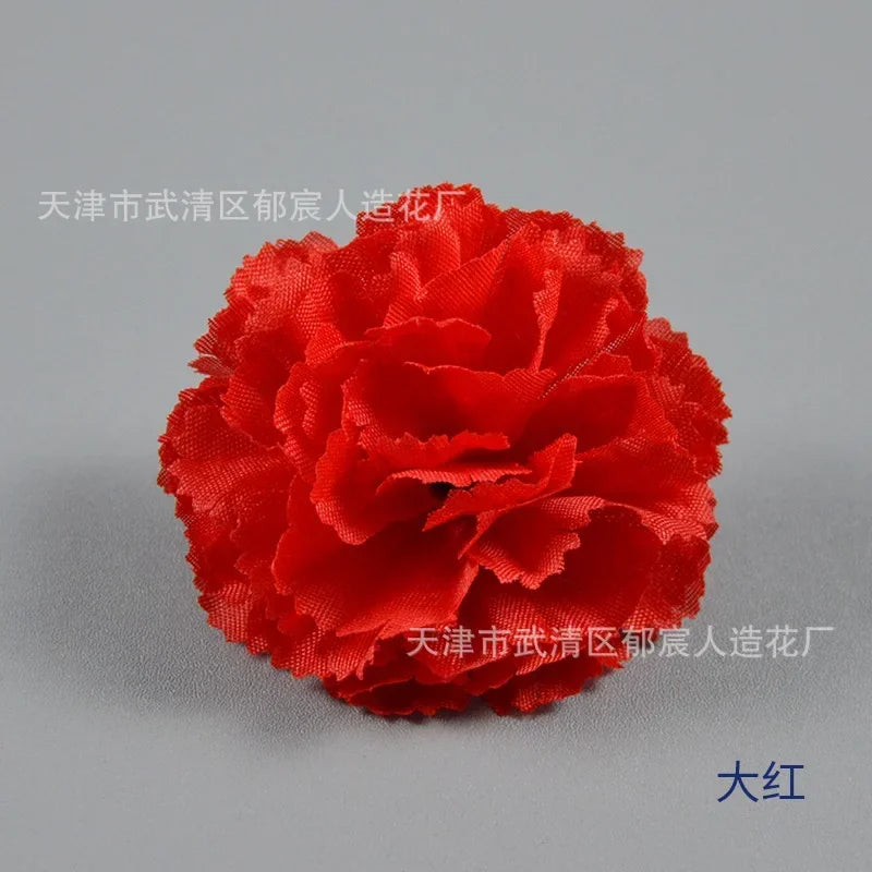 Artificial Marigold Flowers Day of The Dead Dia De Los Muertos Mexican for Diwali Home DIY Decoration Halloween Decor for Indian