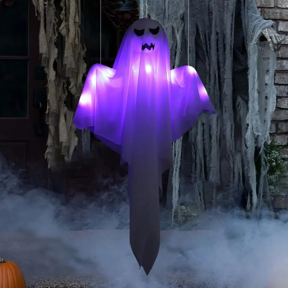 Halloween Themed Event Decor Spooky Halloween Hanging Ghost Decoration Set for Indoor Outdoor Haunted House Display for Family