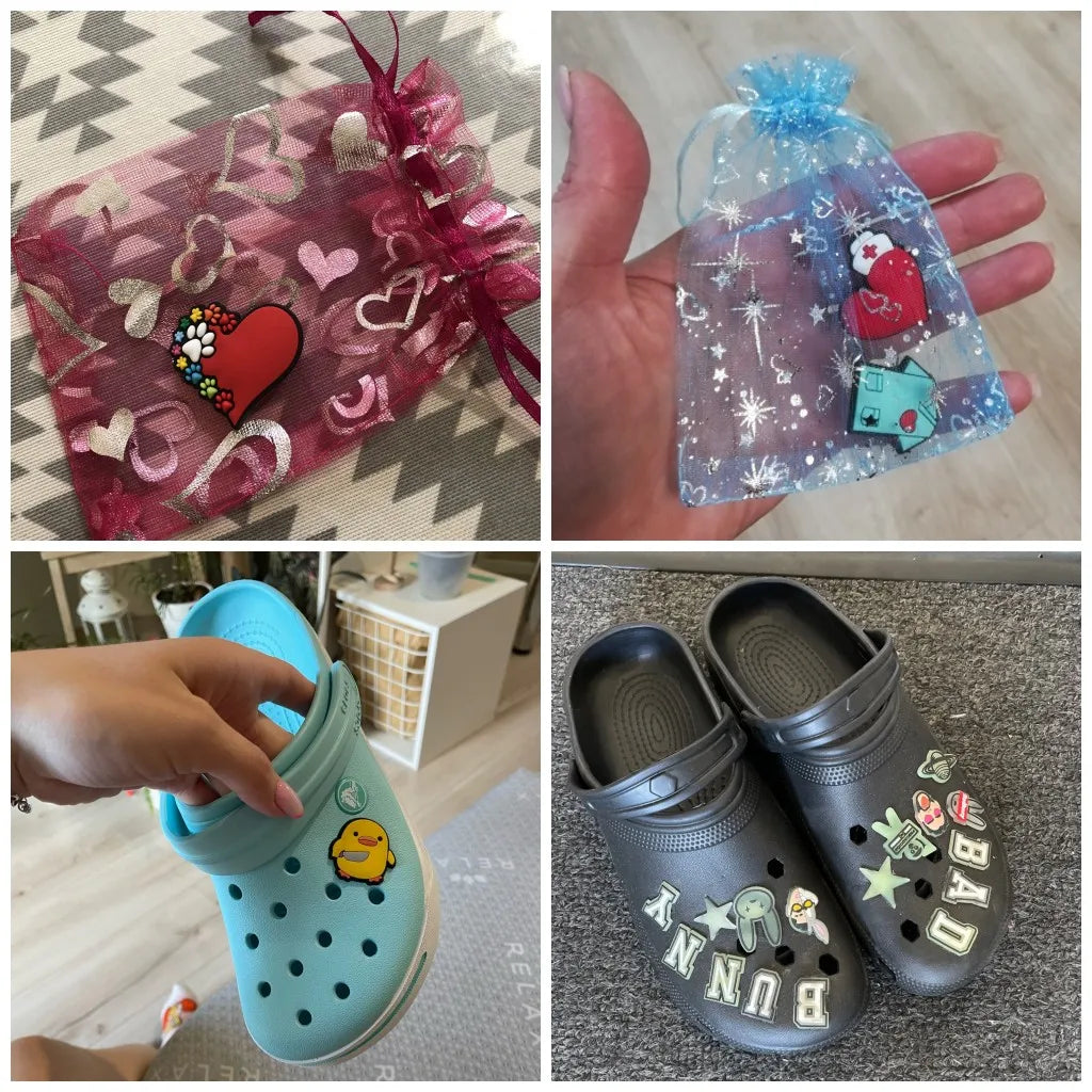 1pcs PVC Halloween Witches Shoe Charms for Women Men Girls Kids,Pumpkins Trick Or Treat Shoe Decorations Pins,Clog Buckles Gifts