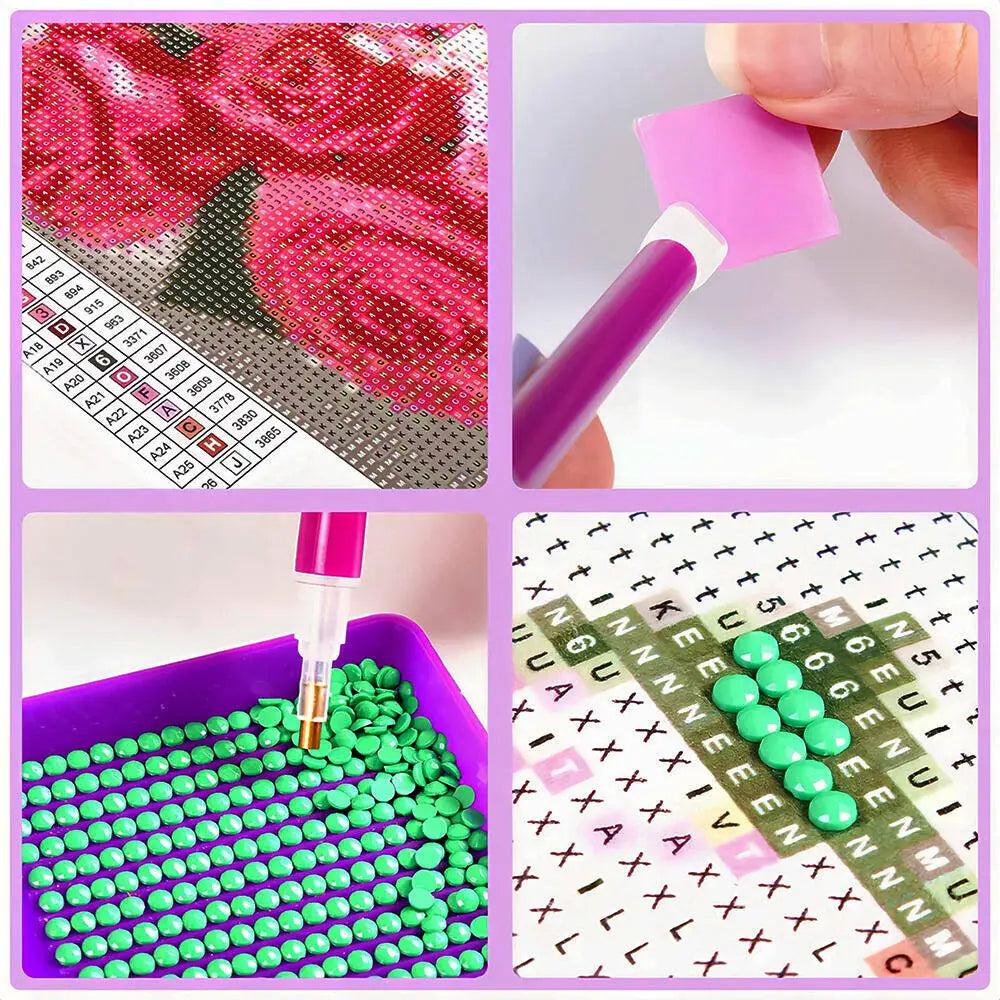 EverShine 5D Diamond Painting Gnome Pumpkin Full Drill Embroidery Dwarf DIY Mosaic Cartoon Portrait Halloween Decorations Gift