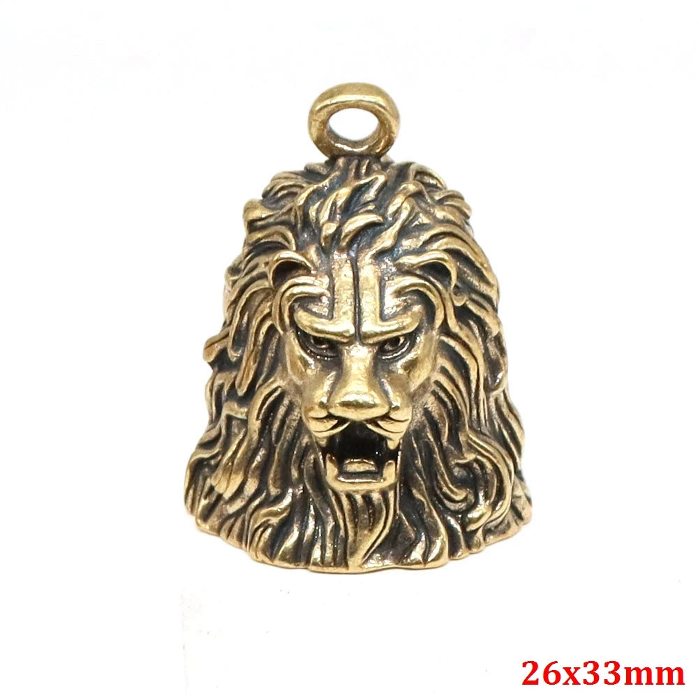 Brass Handicraft Die-casting Drop Bell Key Car Button Wind Bell Tibetan Bronze Bells Creative Gift Home Decoration Accessories