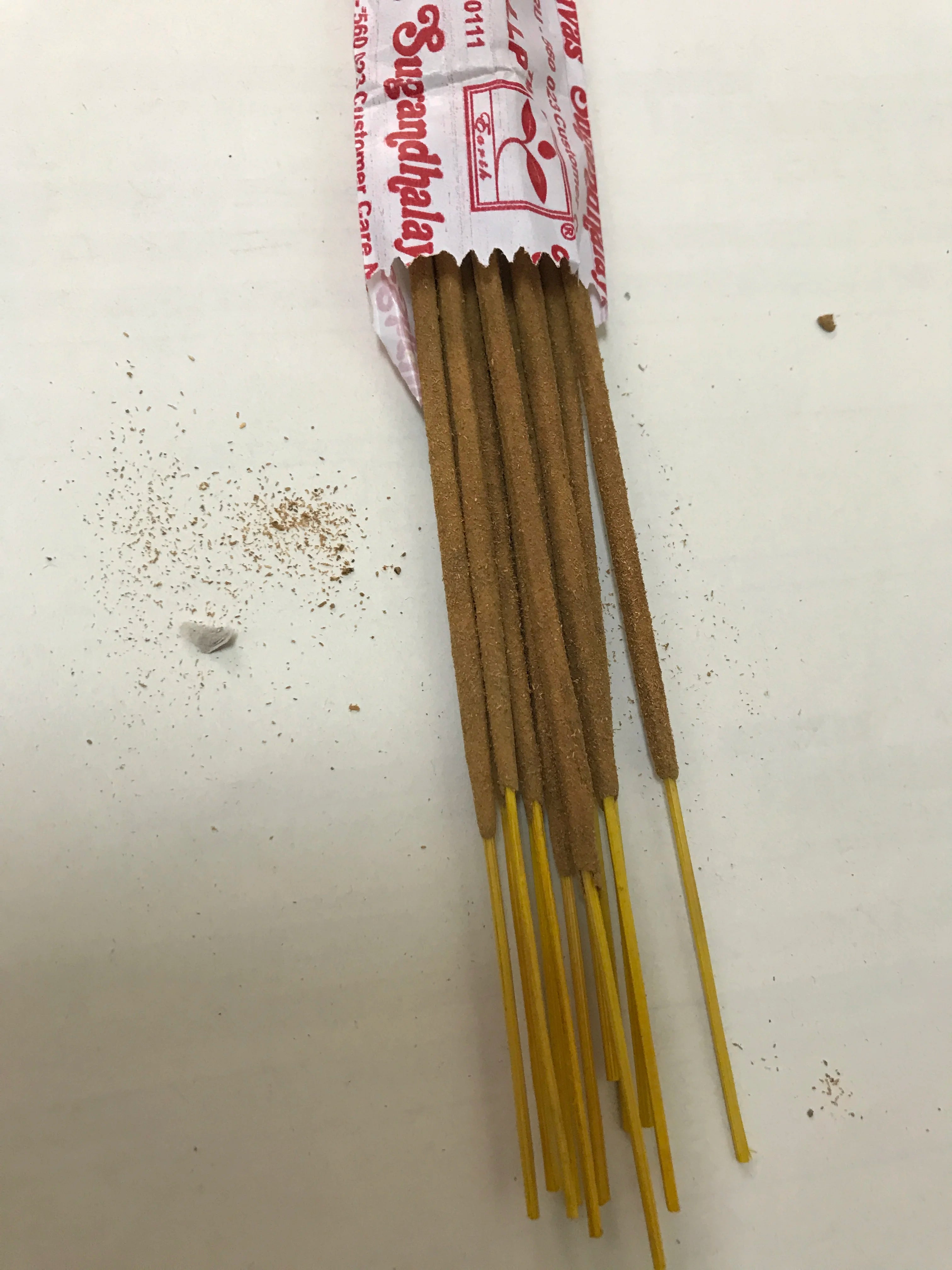 Nag Champa Blue Agarbatti Incense Sticks 180 Grams in 12 Boxes + Spiritual Guide Incense as a Gift Handmade in India Bangalore Without Child Labor, a Delight for the Scent (Authentic)