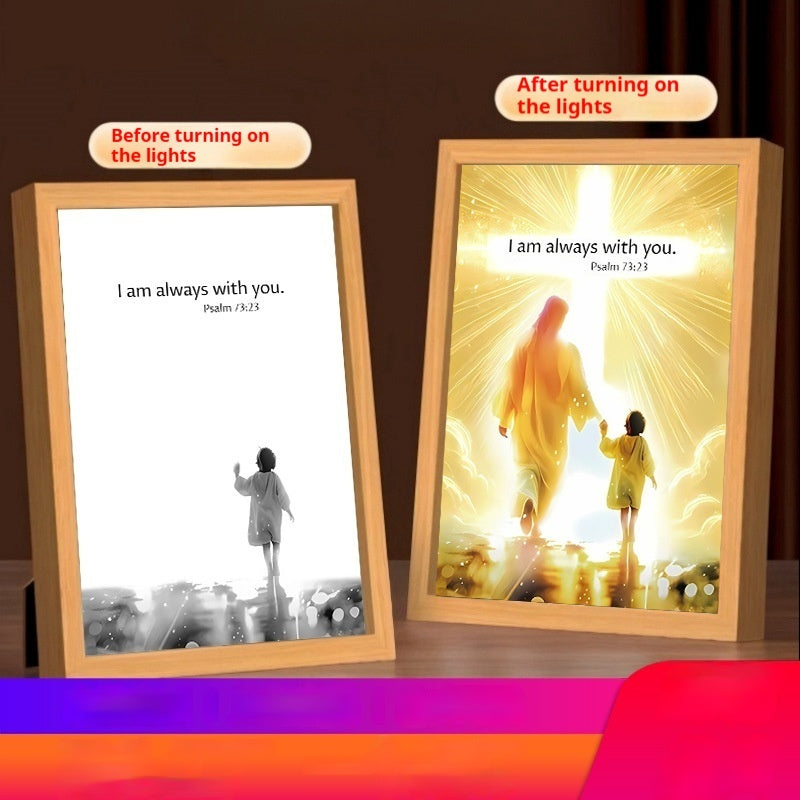 Lights, Picture Frames, Jesus Decorations, Crosses, Redeeming Angels