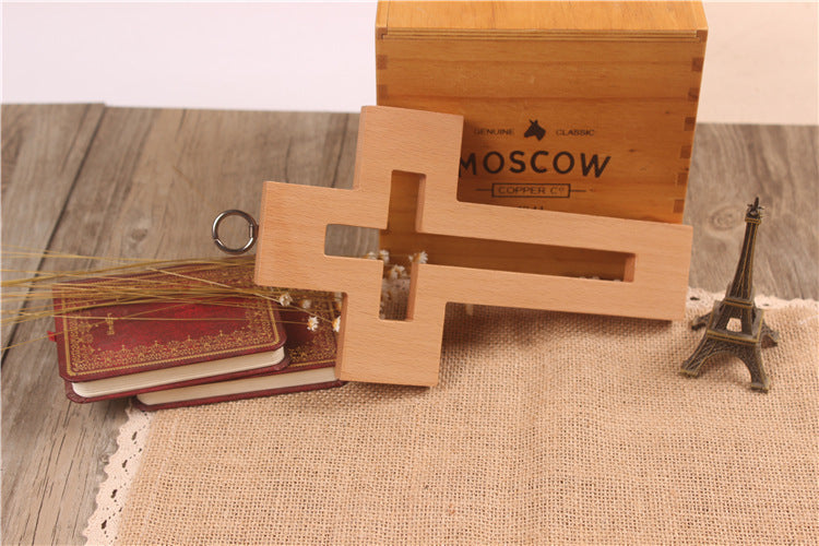 Wooden Church Cross Ornaments