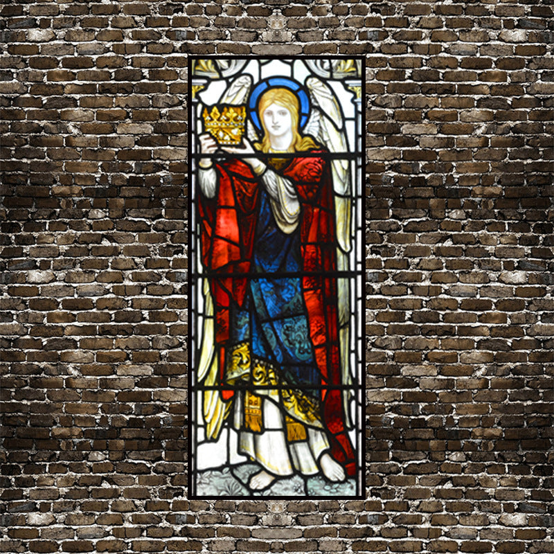 Church Glass Sticker Translucent Opaque Film