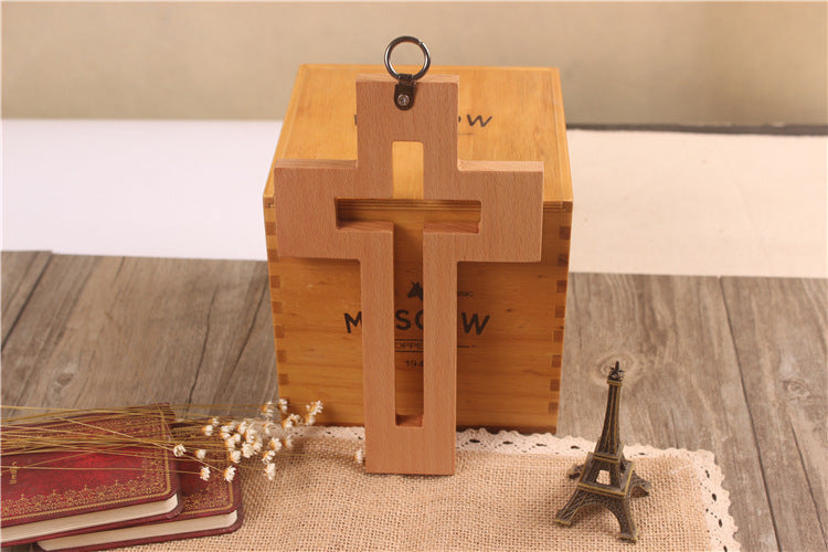 Wooden Church Cross Ornaments